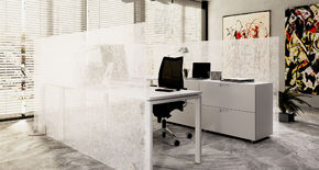 Photo Mobile glass partitions UALCOM-ICE