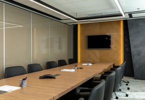 Operable partitions in project UALCOM has finished the project of a new office for the international company «Dentons»