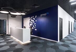 UALCOM has completed the creation of a stylish office for the biggest advertising giant GroupM., Kiev