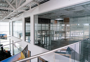 The classic design of the office space for a dealer of world manufacturers of agricultural machinery., Kiev